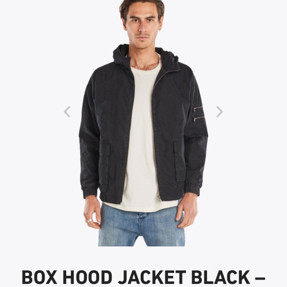 Zanerobe black jacket brand new size medium